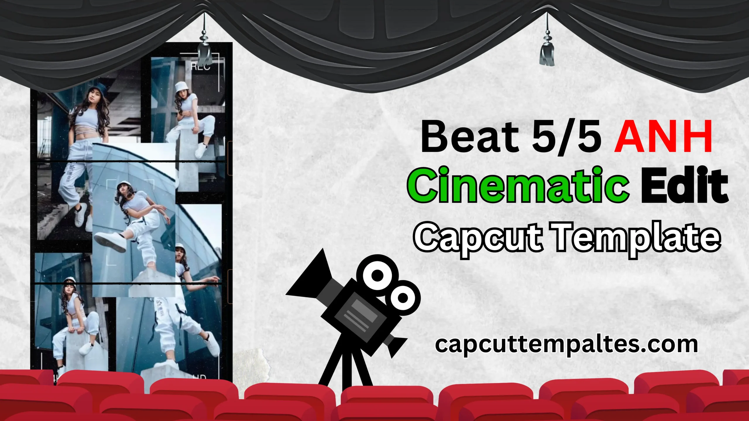 Beat 5/5 ANH Cinematic Edit Capcut Template