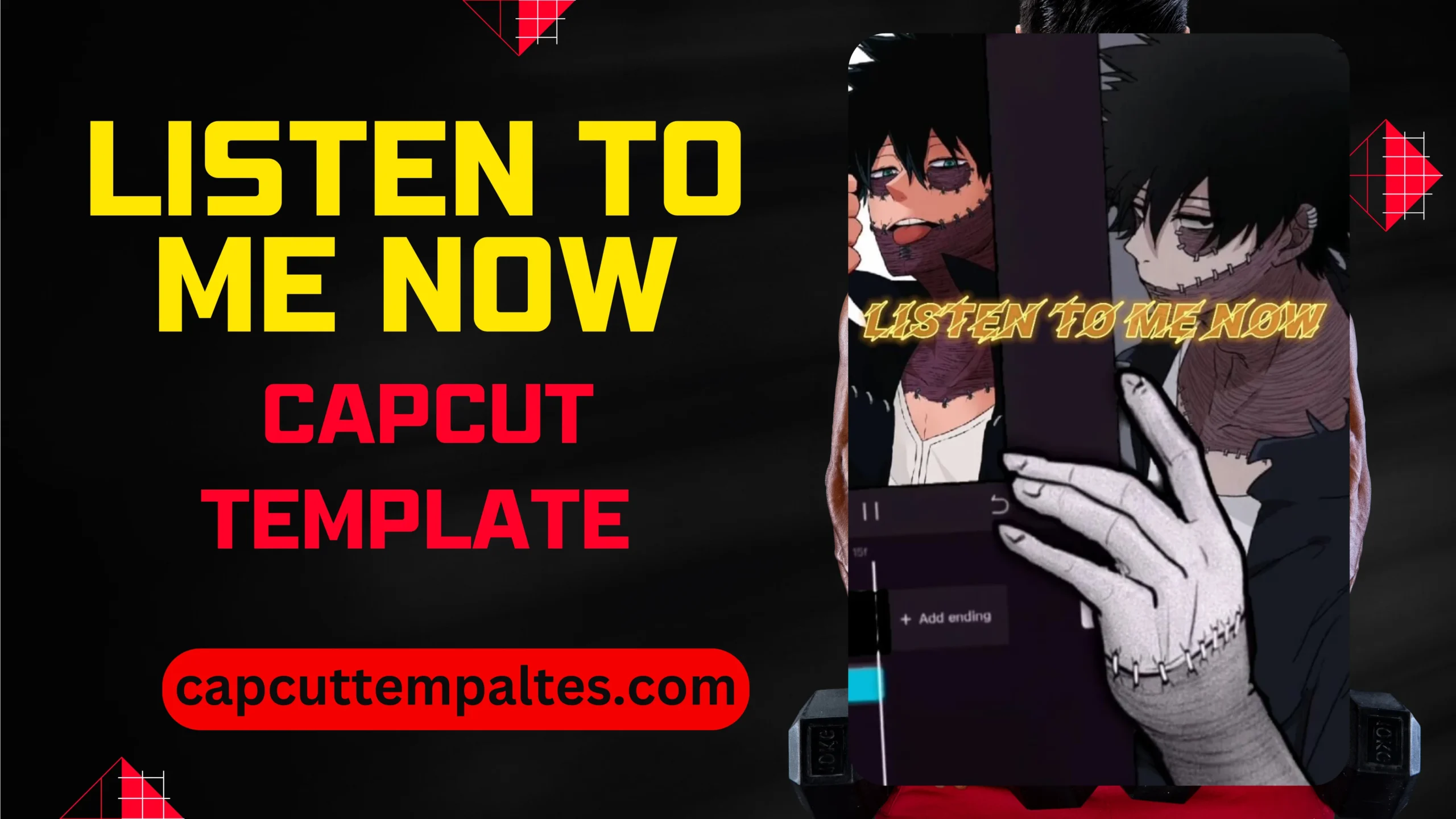 Listen to Me Now Capcut Template